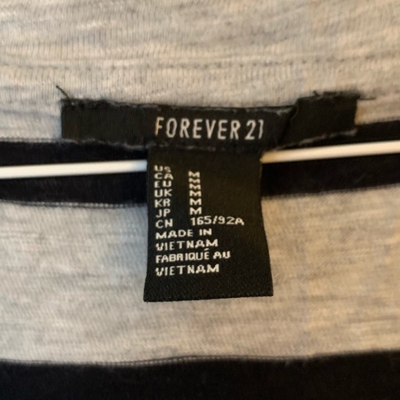 FINAL PRICE Grungy Black and Grey Muscle Tee - Picture 3 of 3